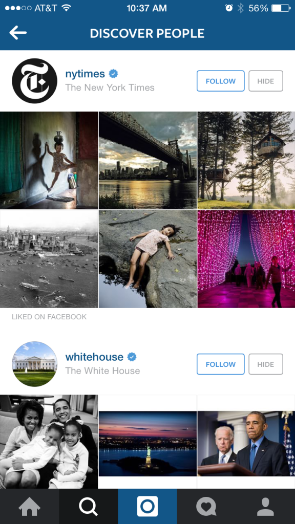 Discover Instagram