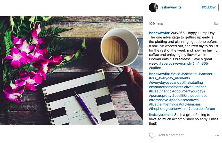 LaShawn Wiltz on Instagram