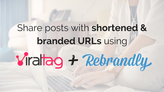 Share shortened links with Rebrandly