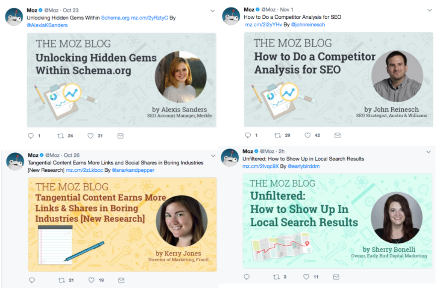 Moz blog example