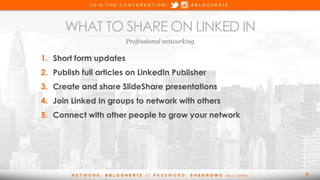 • EXPERTS
• Viveka von Rosen
• Melonie Dodaro
RESOURCES FOR LINKEDIN
10
Stay up-to-date on LinkedIn
 